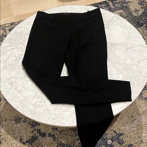 I. Crew Black Wool Minnie Pant 00   NWT